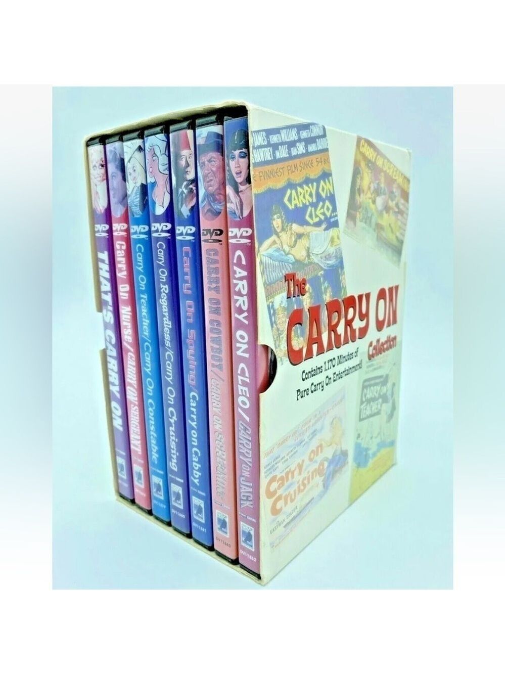 The Carry On Collection (DVD, 2002, 7-Disc Set)